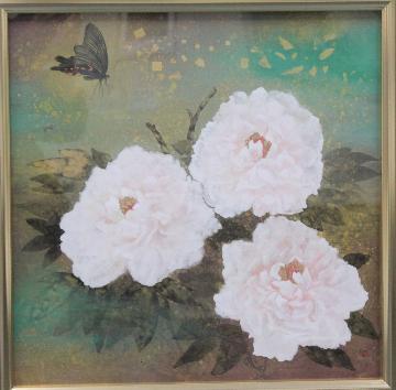 写真：日本画の部　市長賞受賞作品