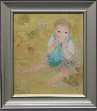 写真：日本画の部　中日賞受賞作品