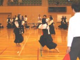 写真：剣道の大会風景