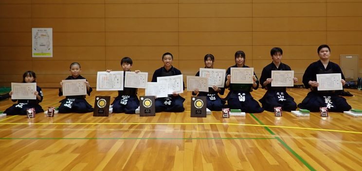 写真：各部門の入賞者の様子