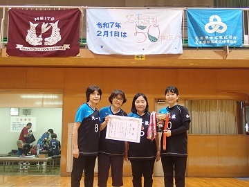 写真:女子の部 優勝 北一社
