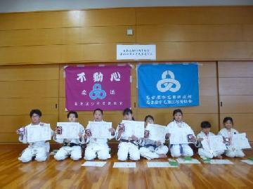 写真：各部門の優勝者