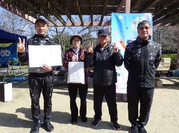 写真:フリーの部優勝チーム