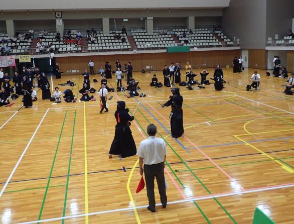 写真：剣道大会の様子