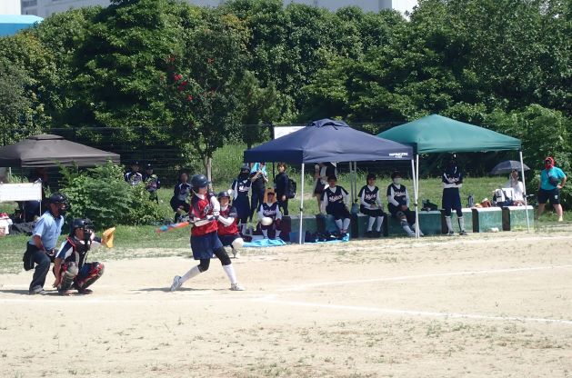 写真：ソフトボール大会（女子の部）の様子