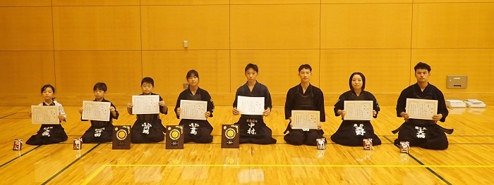 写真：各部門の入賞者の様子