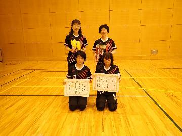 写真:女子の部 優勝 ひまわり