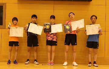 優勝者の集合写真