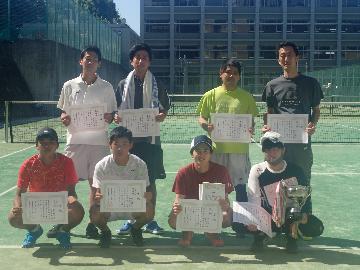 男子の部、上位入賞者の写真