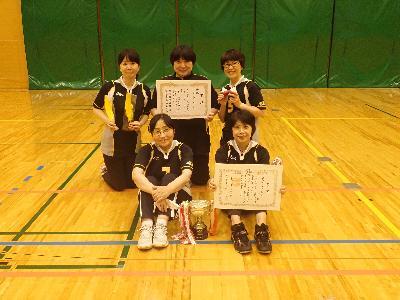 写真:女子の部 優勝 北一社