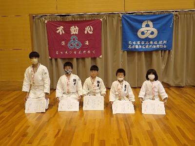 写真：各部門の優勝者