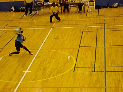 写真:試合の様子