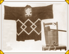 写真：半纏と丁桶の写真