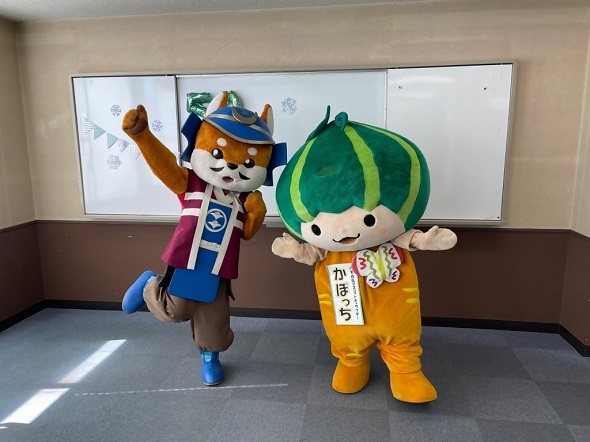 かぼっちとめいとう勝家くんの写真