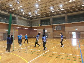 写真：混合の部の試合の様子