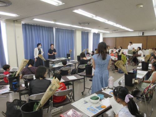 写真：先生のお話