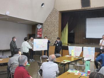 写真：令和6年度天白区コミュニティ交流会　発表の様子