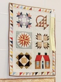 写真：愛知県農業共済組合長賞を受賞した荒谷様のパッチワーク