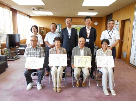 写真：特選に選ばれた皆さんです