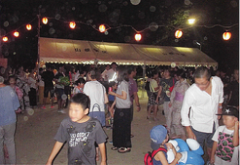 写真：会場のにぎわいの様子です