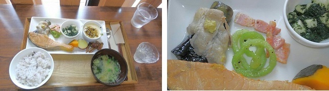 写真：八事近くのカフェのランチメニューです