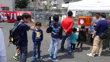 写真：高坂八重桜まつり出店