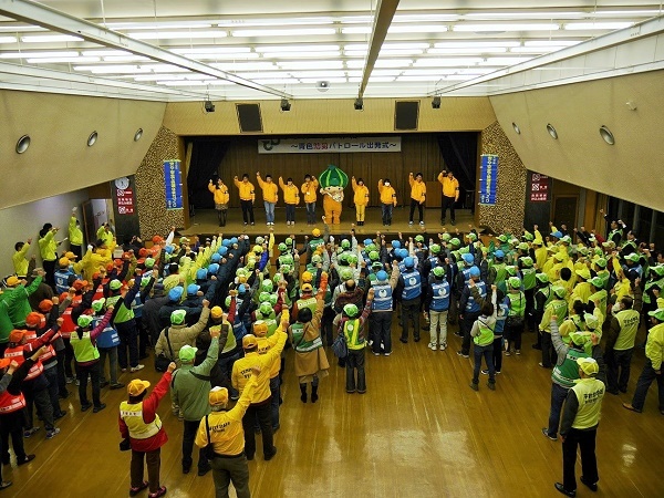 写真：ダブルオー作戦出発式です1