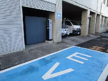 天白EVチャージスポットの写真