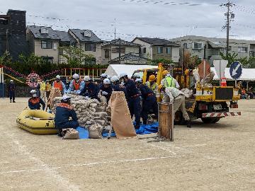 防災訓練の写真（総合演習2）