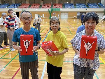 写真：優勝チームの皆さん