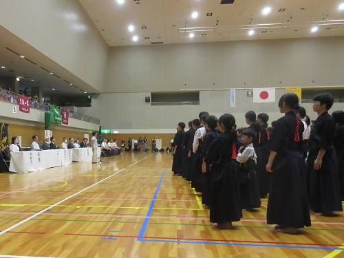 写真：大会開会式の様子