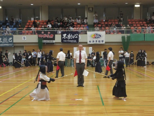 写真：試合の様子