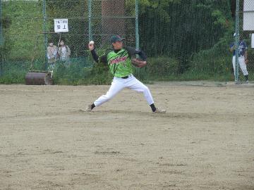 写真：野並学区投手