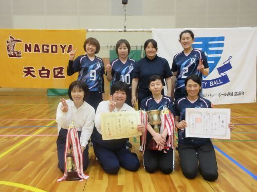 写真：優勝した真チーム