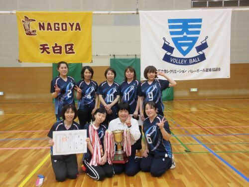写真：優勝した真チーム