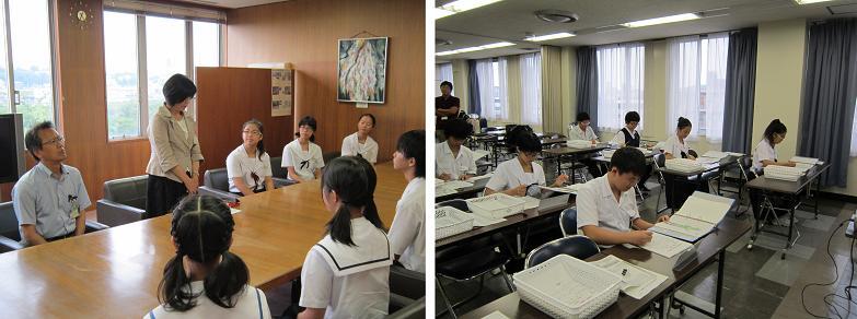 写真：審査の様子