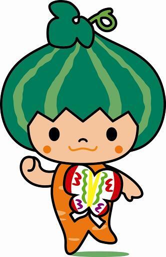 イラスト：天白区マスコットキャラクター「かぼっち」