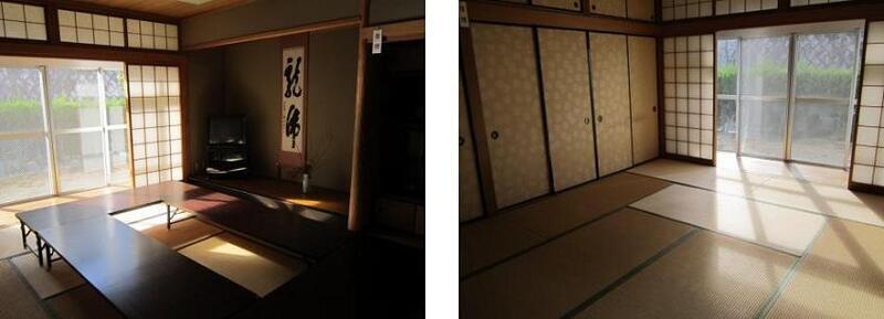写真:1階西の間と東の間