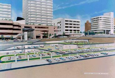 写真：池下駐車場及び池下南自転車駐車場