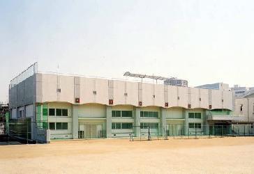 写真：菊里高校第2体育館