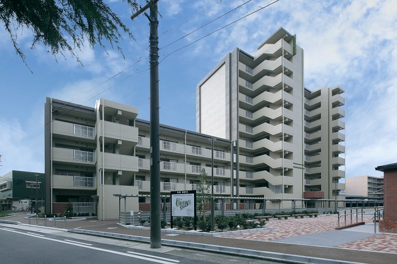 写真：外観北東面。