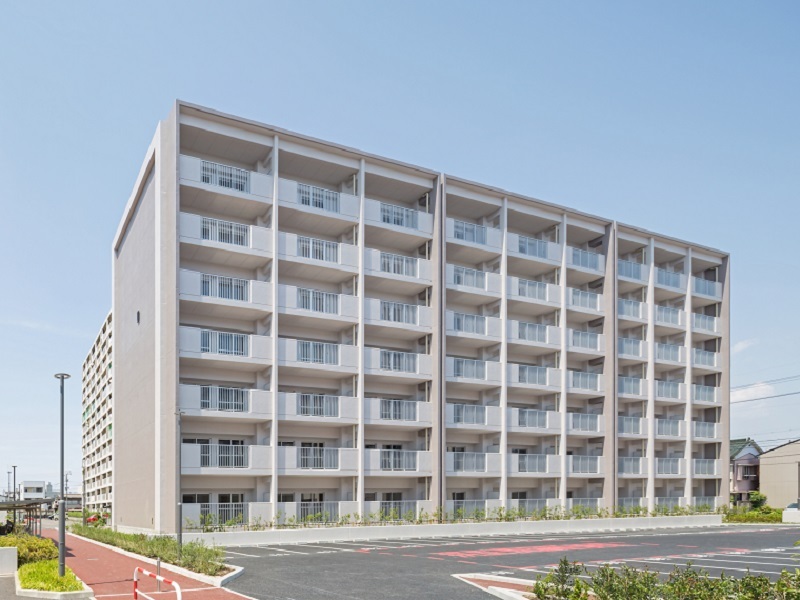 写真：氷室荘D棟外観