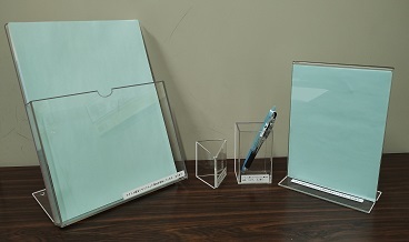 写真：リサイクルした製品