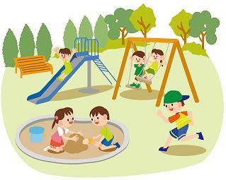 イラスト：公園完成