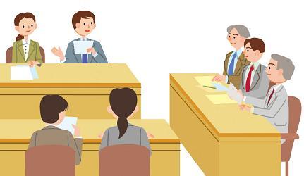 イラスト：市の仕事のチェック