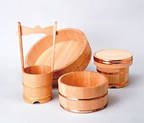 木桶の写真です