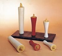 和蝋燭の写真です