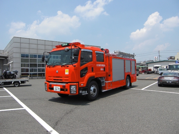 消防車(化学車)の写真