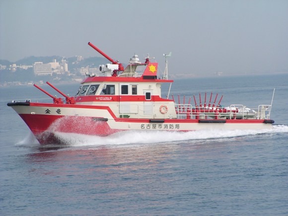 消防艇の写真