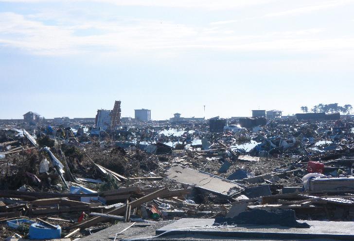 東日本大震災の写真2